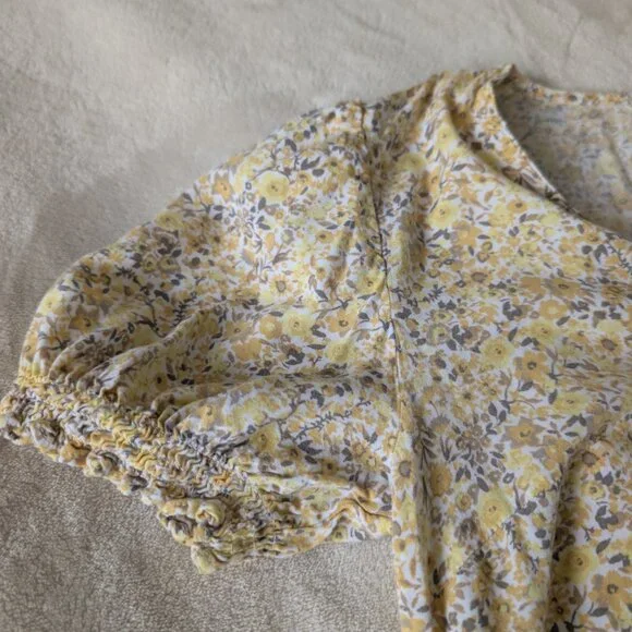 Anko button down floral mini tee - Picture 6 of 8